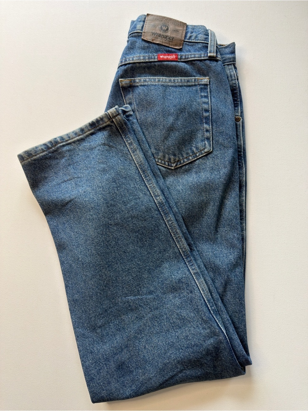 EUC Wrangler Men’s Classic Blue Denim Jeans 30x30 (KB7)